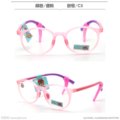 眼镜产品色号标注模板图片